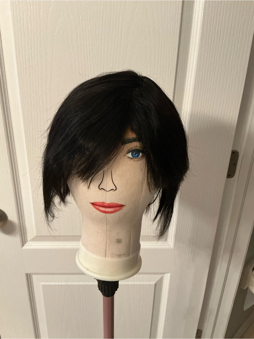 Black Short Layered Women's Wig - Unbranded